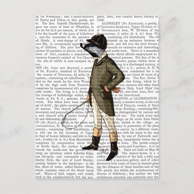 Höger Fullt Rider Vykort (Framsida)