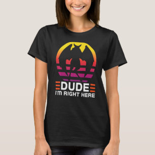 Höger här Cryptozoology Mothman T Shirt