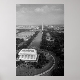 Höger i mars om Washington - 1963 Poster