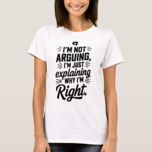 Höger igen: T-Shirt for Clever Debaters