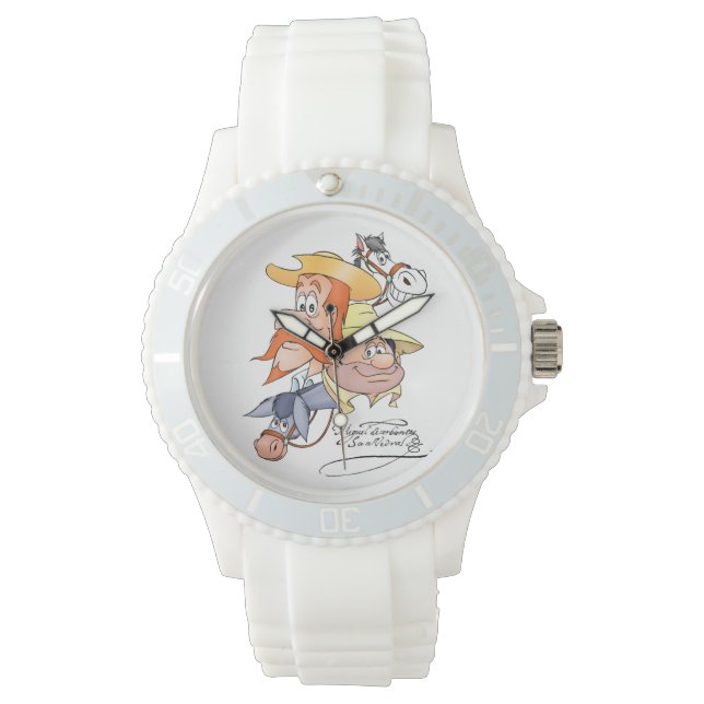 Höger? Ingen omöjlig dröm av @QUIXOTEdotTV Armbandsur (Framsida)