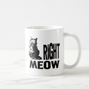 Höger JAMAR! Rolig ond kattunge Kaffemugg