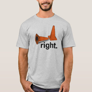 Höger långt och det felt långt till den AutoX T-shirt