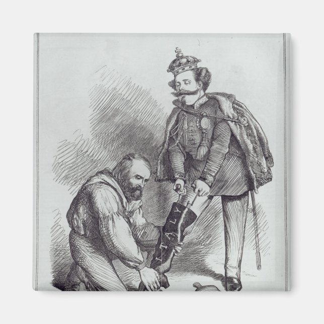 Höger Leg in the Boot at Last" Magnet (Framsidan)