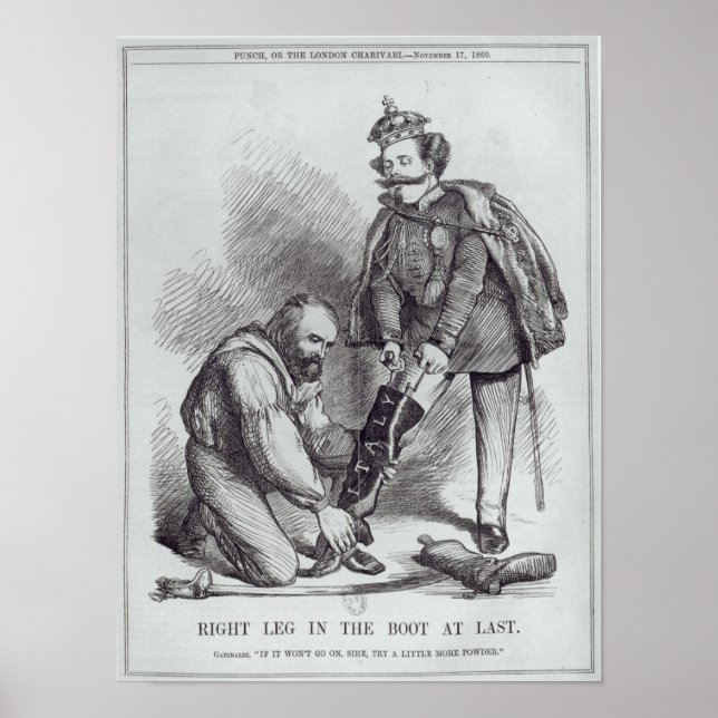 Höger Leg in the Boot at Last" Poster (Framsidan)