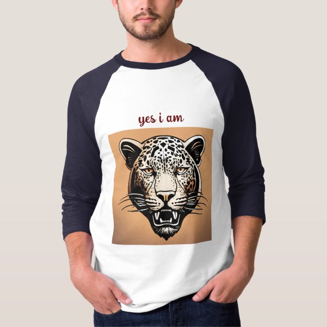 Höger Majestät: Roaring Stil för manar's T-shirt (Framsida)