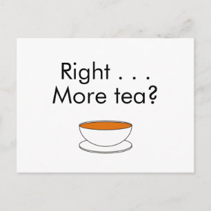 Höger. . . Mer te? Vykort