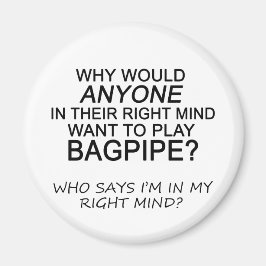 Höger Mind Bagpipe Magnet