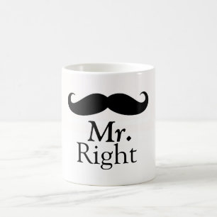 Höger mugg Coffee mugg för hans räkning