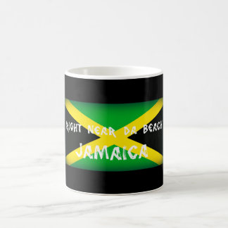 Höger nära Da Beach Jamaica Kaffemugg
