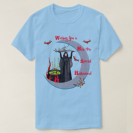 Höger natt (Unisex) Halloween fest T-Shirt