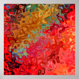 Höger Now Ride Abstrakt 55.1 Poster