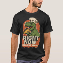 HÖGER NU SKA JAG GÅ VEGAN T SHIRT