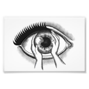 HÖGER ÖGA - HÖGER ÖGA FOTOTRYCK