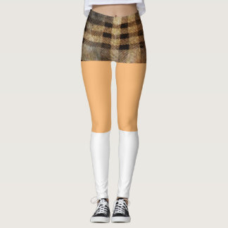 Höger på skinn och älvor leggings