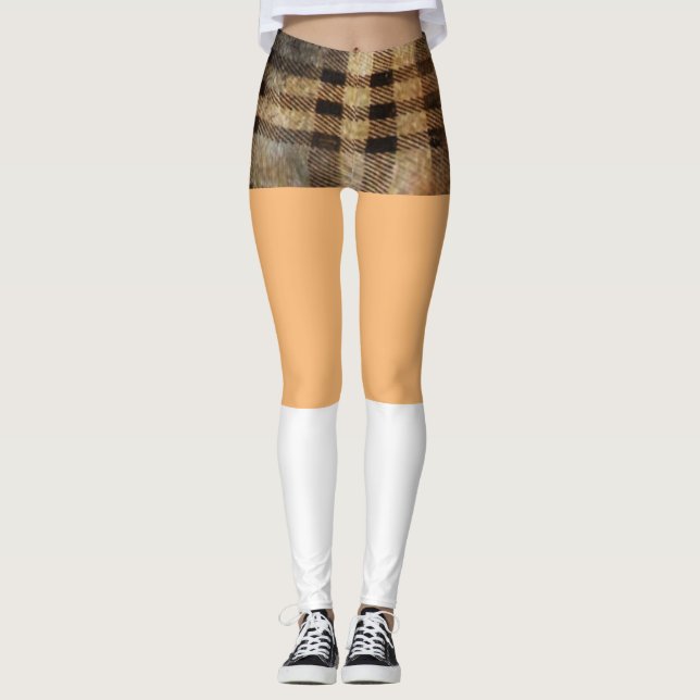 Höger på skinn och älvor leggings (Framsida)