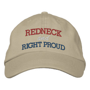 Höger Proud Rednacke Broderad Keps