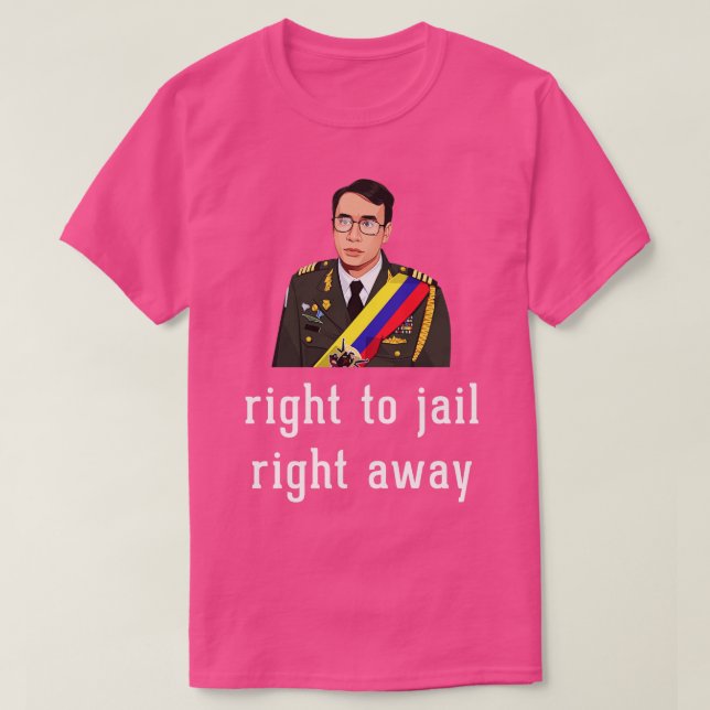 Höger till fängelse höger 2 t shirt (Design framsida)
