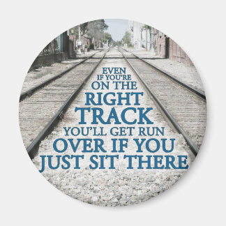 Höger Track-offert på foto Magnet