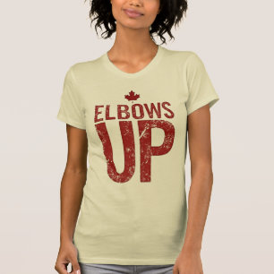 Höger upp - Stå starkt för Kanada T Shirt