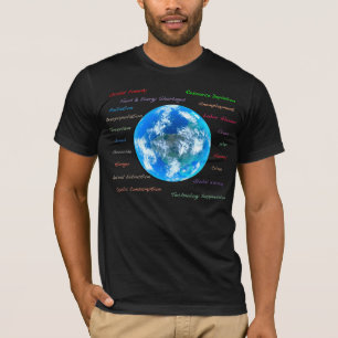 Höger verklig ändring nu t-shirt