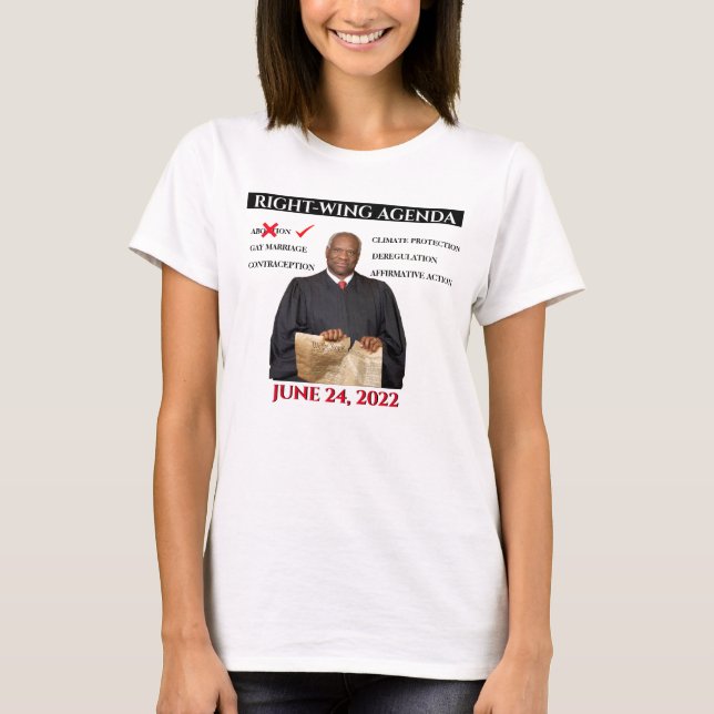 HÖGER-VINGE AGENDA T SHIRT (Framsida)