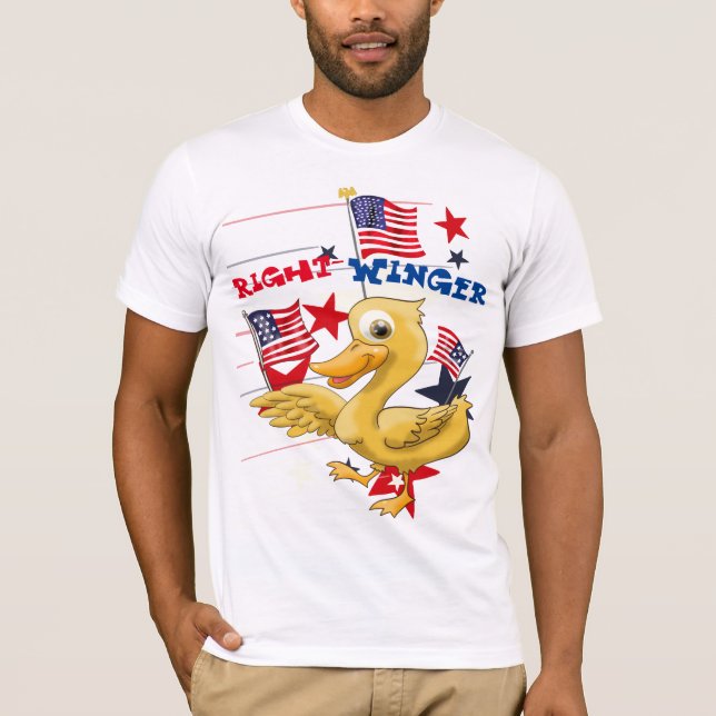 Höger-Winger T Shirt (Framsida)