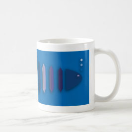 Högerhandsfiskmugg Kaffemugg
