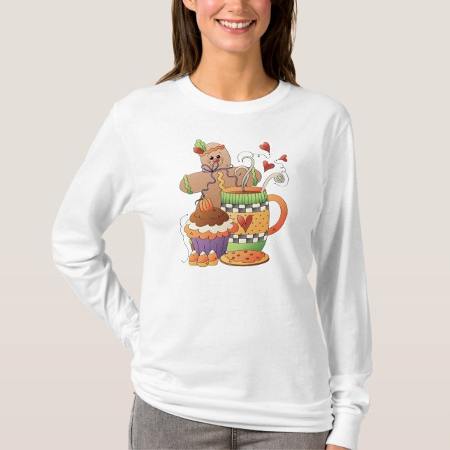 Högerhösten, Långärmad överkant T-shirt (Framsida)