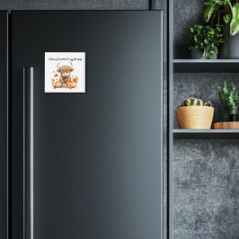 Högerlandskon för hösten magnet