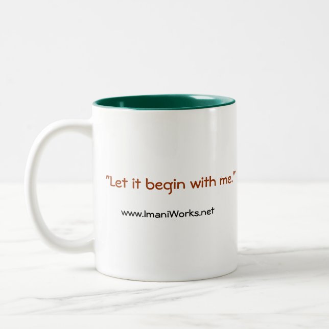 Högermugg Två-Tonad Mugg (Vänster)