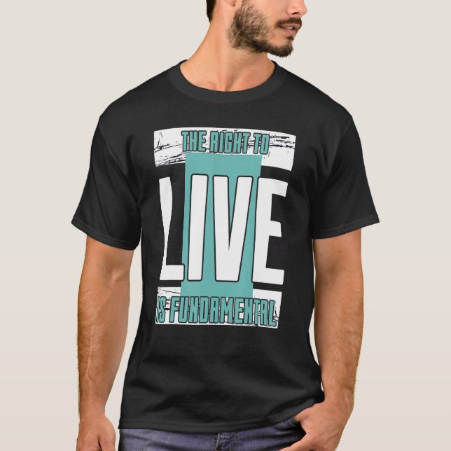 Högerna att bo i Generation är Fundamenta T Shirt (Framsida)