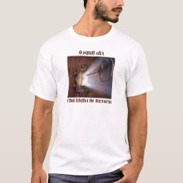 Högerna för återvändande t shirt