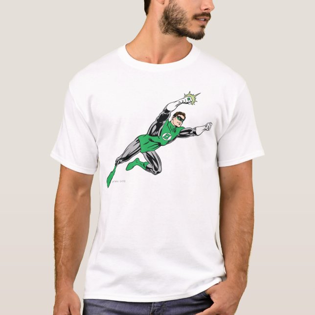 Högerna grönt Lantern Fly T-shirt (Framsida)