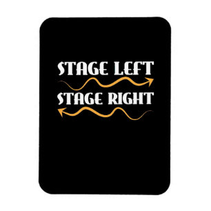 Högerna Lämnat scenläge för Actor Stage Magnet