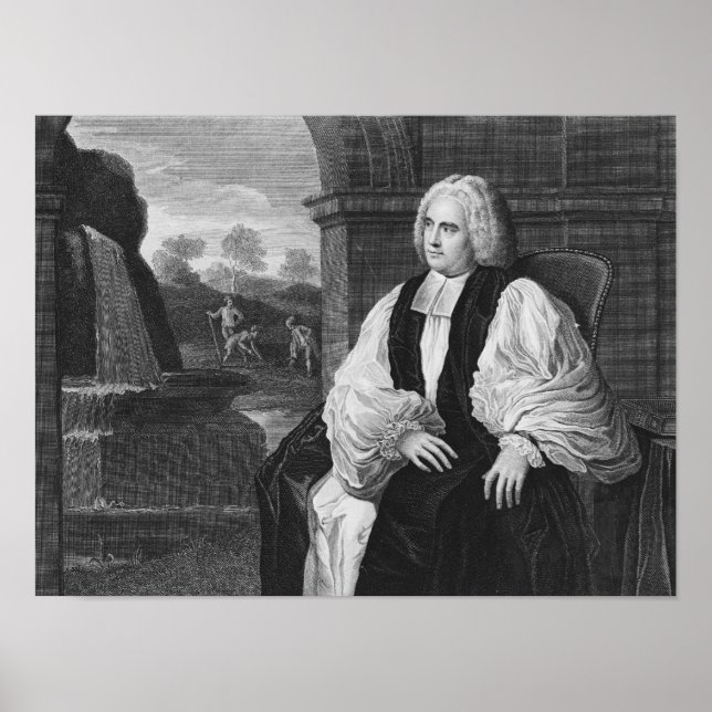 Högerna Reverend George Berkeley Poster (Framsidan)