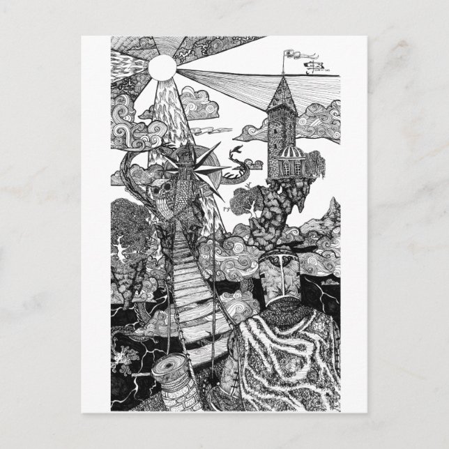 Högernas riktning vykort (Framsida)