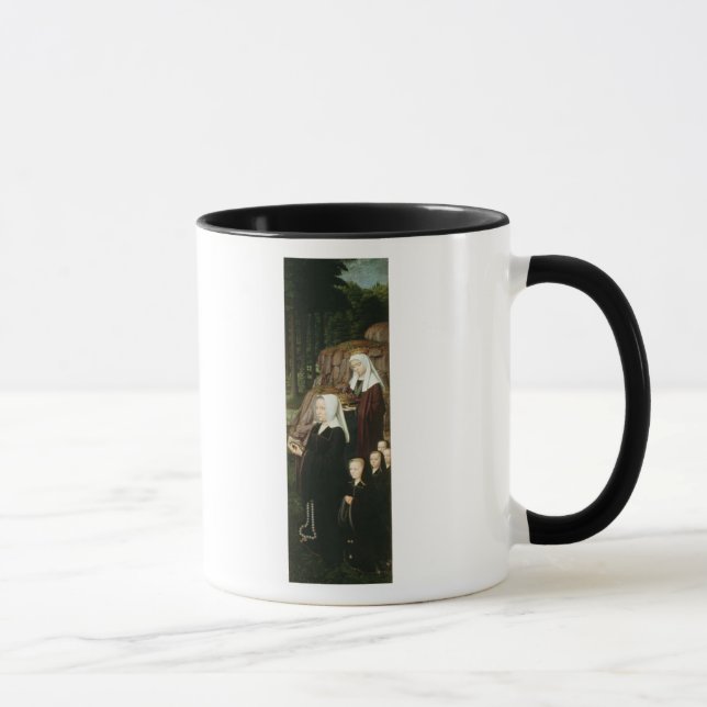 Högerpanel av Jeanen de Trompes Mugg (Höger)