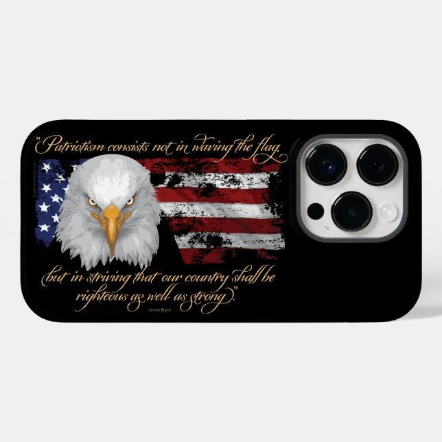 Högerpatriotism Fodral-Mate iphone case (Baksida (horisontell))