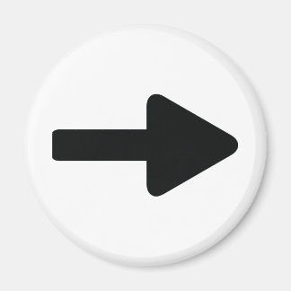<högerpil höger> svart magnet