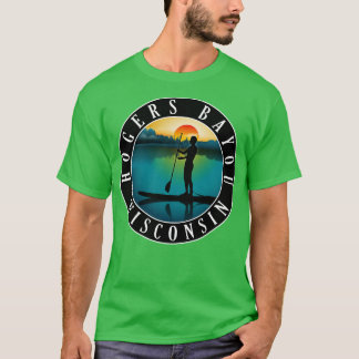 Hogers Wisconsin Paddleboarding T Shirt