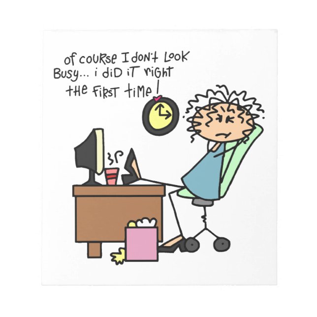 Högert den första Time humorn Anteckningsblock (Framsida)