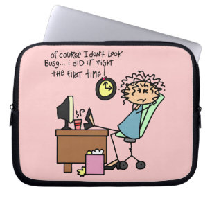 Högert den första Time humorn Laptop Sleeve