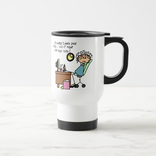 Högert den första Time humorn Resemugg (Höger)