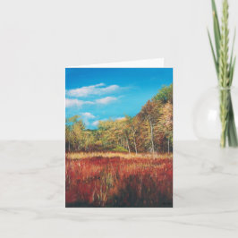 Högervänd Träd - liggande Anteckningskort