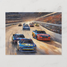 Högfrekvent färgstark Tävla med tvinnat ljus Helg Vykort