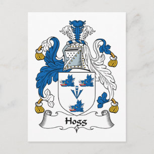 Hogg Family Crest Vykort