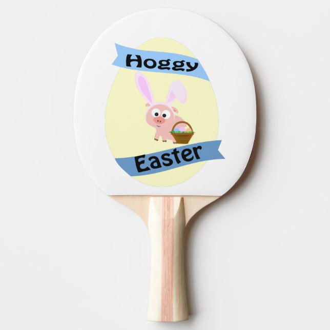 Hoggy Påsk! Pingisracket (Framsidan)