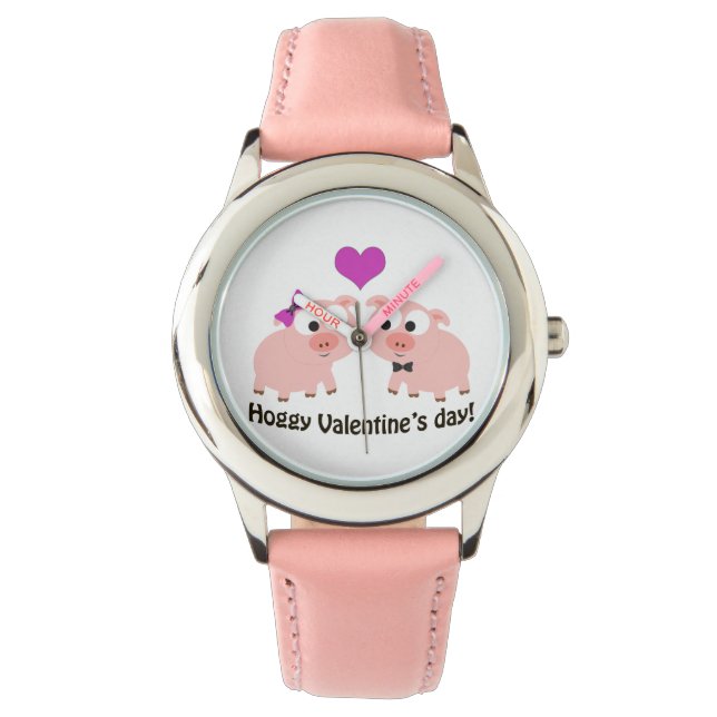 Hoggy Valentines day Grisar Armbandsur (Framsida)