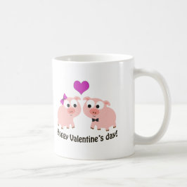 Hoggy Valentines day Grisar Kaffemugg